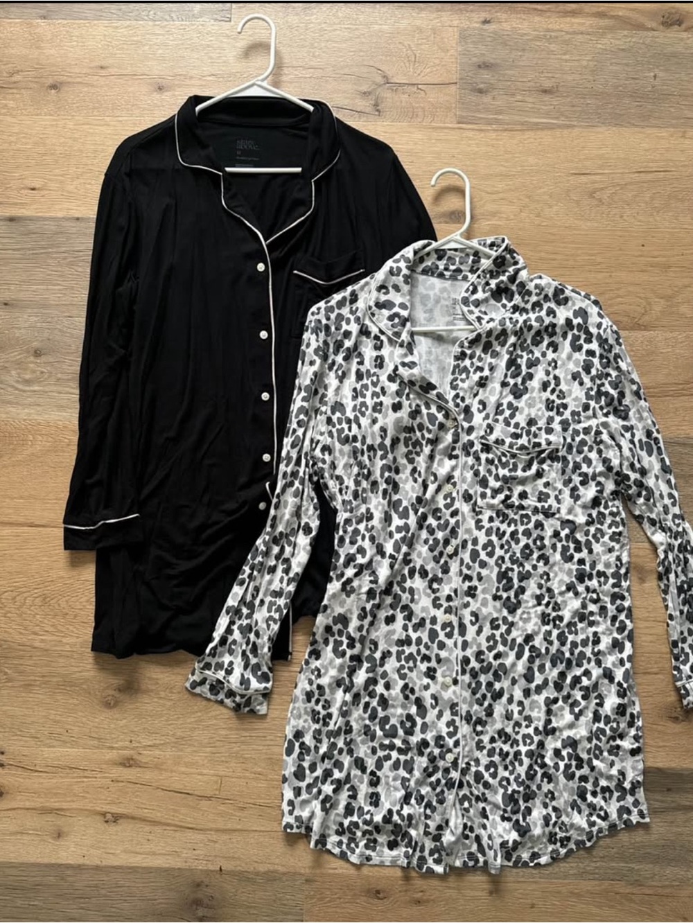 Stars Above Long Sleeve Sleep Shirt Dresses Set of 2